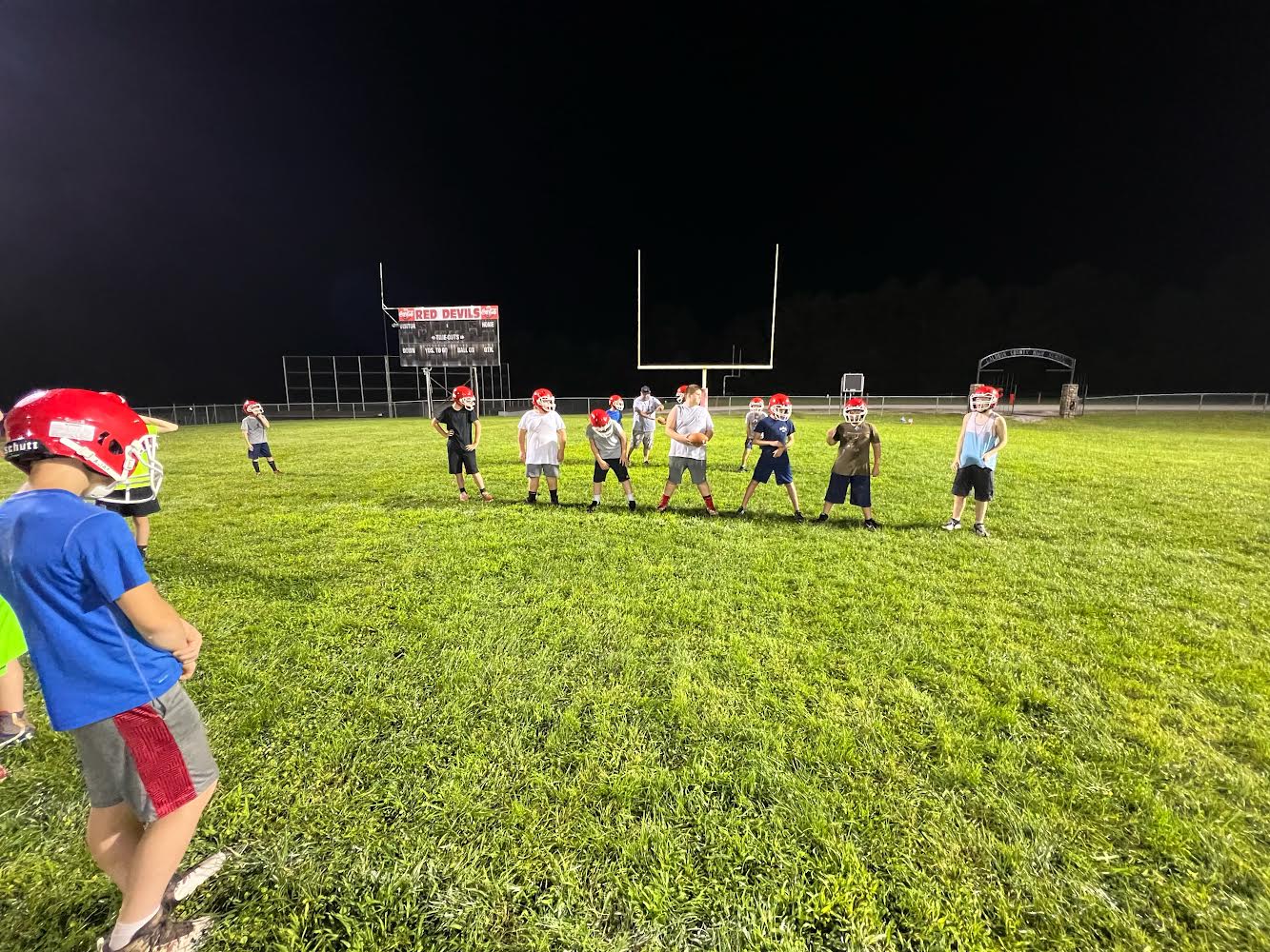 Calhoun Middle School Football Start Practice Late … at night