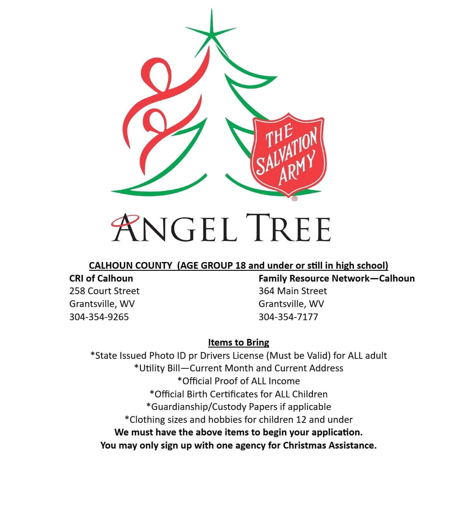 Salvation Army Angel Tree Applications Now Being Taken – Ridgeview News